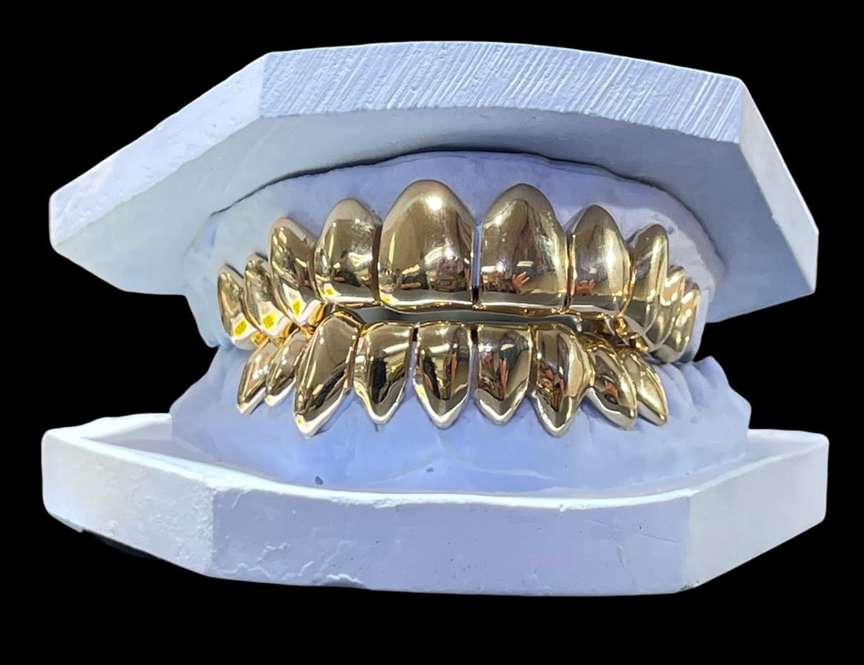 Solid Gold Grillz